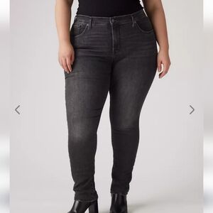 ⭐Dark Levi's 720 High Rise Super Skinny Jeans 22W ⭐